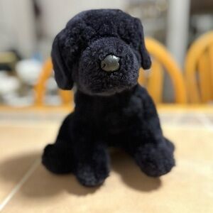 Douglas Brewster Black Lab Dog Plush Stuffed Animal